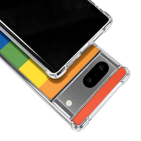 The Rainbow Flag Google Pixel 8 Clear Case